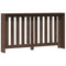 Radiatorombouw 149x20x82 cm bewerkt hout bruin eikenkleurig