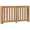 Radiatorombouw 149x20x82 cm bewerkt hout artisanaal eikenkleur