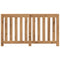Radiatorombouw 149x20x82 cm bewerkt hout artisanaal eikenkleur