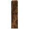 Radiatorombouw 149x20x82 cm bewerkt hout gerookt eikenkleurig