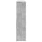 Radiatorombouw 149x20x82 cm bewerkt hout betongrijs