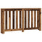 Radiatorombouw 149x20x82 cm bewerkt hout oud hout