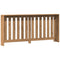 Radiatorombouw 175x20x82 cm bewerkt hout artisanaal eikenkleur