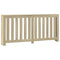 Radiatorombouw 175x20x82 cm bewerkt hout sonoma eikenkleurig