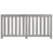 Radiatorombouw 175x20x82 cm bewerkt hout grijs sonoma eiken