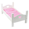 Small Foot - Houten Poppenbed Wit met Beddengoed, 4dlg.