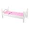 Small Foot - Houten Poppenbed Wit met Beddengoed, 4dlg.