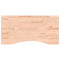 Bureaublad 80x(36-40)x2,5 cm massief beukenhout