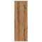Plantenstandaard 33x33x100 cm bewerkt hout artisanaal eiken