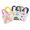 Colorations - Mini Canvas Tote Bags, Set van 24