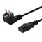 SAVIO CL-182 Voedingskabel CEE 7/7 (E/F) – IEC C13 10m