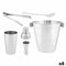 Cocktail Set Zilverkleurig Roestvrij staal 5 Onderdelen 250 ml (6 Stuks)
