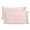 Kussensloop HappyFriday BASIC Licht Roze 50 x 75 cm (2 Stuks)