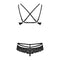 Ondergoed Set Obsessive 860 Zwart S/M