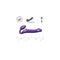 Dubbele Penetratie Streler Strap-on-me Purple Paars L