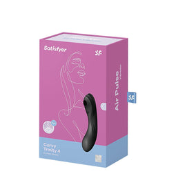 Dubbele Stimulatie Vibrator Satisfyer CURVY TRINITY 4 Zwart