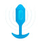 Anale Plug B-Vibe Vibrating Snug 3 Blauw (3,7 x 13,8 x 1 cm)