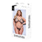 Ondergoed Set Baci Lingerie Crotchless G- Zwart 2 Onderdelen