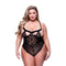 Gympak Baci Lingerie Sexy Strappy Lace Zwart