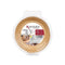 Olievrij bakpapier 20 x 20 x 4 cm (24 Stuks) Set Cirkelvormig 20 Onderdelen