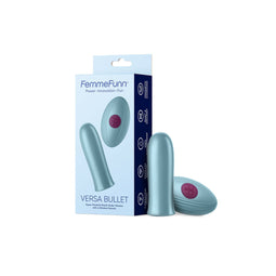 Kogel Vibrator FemmeFun Versa Bullet Blauw