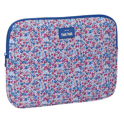 Laptophoes Nait Nait Flores coimbra azul Blauw 34 x 25 x 2 cm