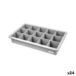 Ijsblokjesvorm Quttin Flexibel Siliconen 18,2 x 11,5 x 3,5 cm (24 Stuks)
