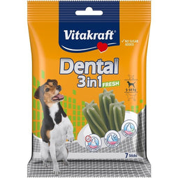 VITAKRAFT Dental Fresh 3in1 S - traktatie voor hond - 120 g