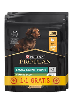 PURINA Healthy Start Small & Mini Puppy Chicken - droog hondenvoer - 700g + 700g