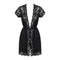 Kamerjas Obsessive PEIGNOIR Zwart S/M