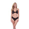 Ondergoed Set Baci Lingerie Bra & Panty Zwart (M/L)