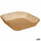 Olievrij bakpapier 21 x 21 x 4 cm (24 Stuks) Set Rechthoekig 20 Onderdelen
