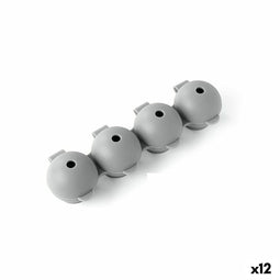 Ijsblokjesvorm Quttin Bol Siliconen 22 x 7 x 5 cm (12 Stuks)