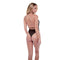 Ondergoed Set Baci Lingerie Eco Lace Teddy Zwart (S/M)