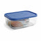 Lunchbox Borgonovo Blauw Rechthoekig 2,3 L (6 Stuks)