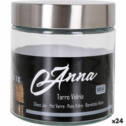 Blik Anna 830 ml Glas Staal (24 Stuks)