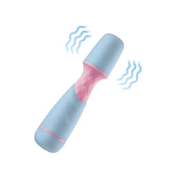 Mini Vibrator FemmeFun Ffix Wand Blauw