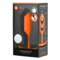 Anale Plug B-Vibe 3 Oranje