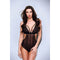 Gympak Baci Lingerie Crotchless Zwart M/L
