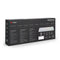 Toetsenbord Savio WHITEOUT X2 BROWN Zwart Qwerty US