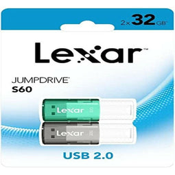 USB stick Lexar JUMPDRIVE S60 Groen Grijs 32 GB