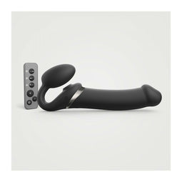 Zwarte Dildo Strap-on-me 6017371 Zwart XL