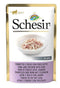SCHESIR in jelly Tuna and chicken with ham - nat kattenvoer - 85 g
