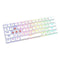 Toetsenbord Savio WHITEOUT X2 RED Zwart Qwerty US