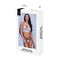 Ondergoed Set Baci Lingerie Strappy Lace Zwart/Wit M/L 2 Onderdelen