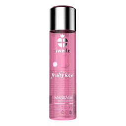 Erotische Massageolie Swede 120 ml Warmte Effect Aardbei Mousserende Wijn