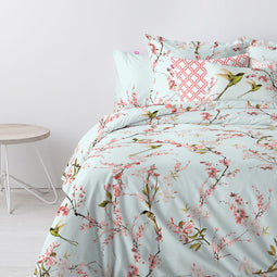 Kussensloop HappyFriday Chinoiserie Multicolour 50 x 75 cm (2 Stuks)