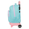 Schoolrugzak met Wielen Munich Heaven Hemelsblauw 33 x 45 x 22 cm
