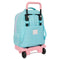 Schoolrugzak met Wielen Munich Heaven Hemelsblauw 33 x 45 x 22 cm
