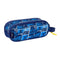 Pennenetui met 2 vakken Hot Wheels Sonny Marineblauw 21 x 8 x 6 cm
